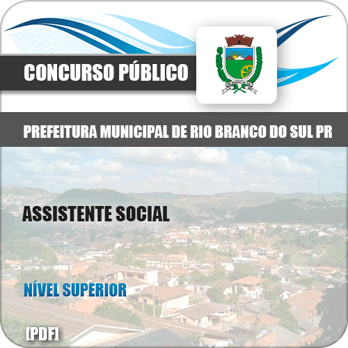 Apostila Pref Rio Branco Sul PR 2019 Assistente Social