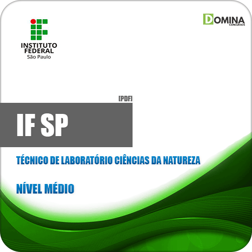 Apostila IFSP 2019 Técnico Laboratório Ciências Natureza