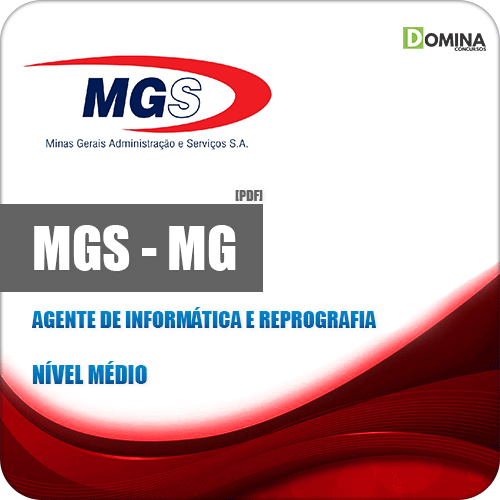 Apostila MGS MG 2019 Agente Informática Reprografia