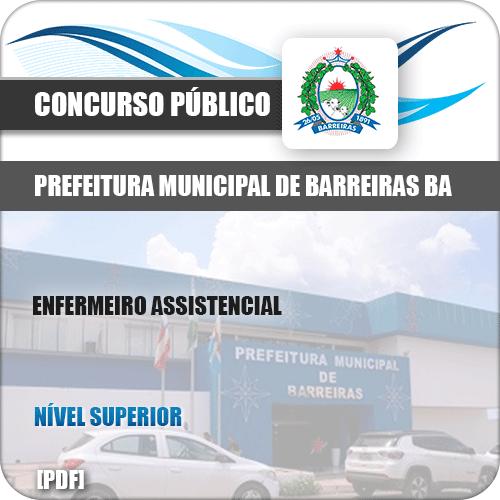 Apostila Pref Barreiras BA 2019 Enfermeiro Assistencial