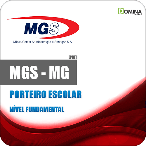 Apostila Concurso MGS MG 2019 Porteiro Escolar