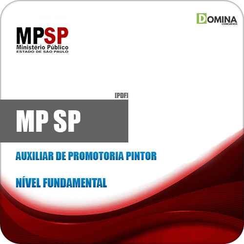 Apostila MP SP 2019 Auxiliar de Promotoria Pintor