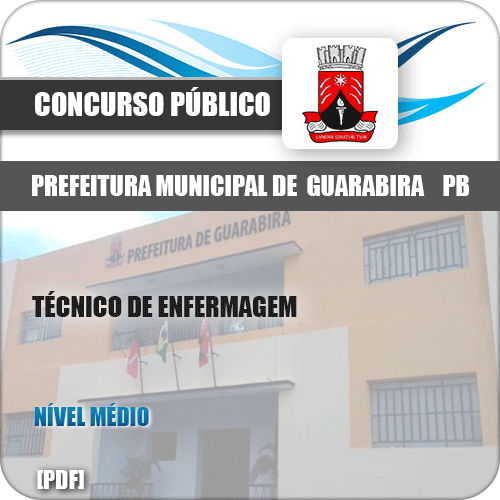 Apostila Pref Guarabira PB 2019 Técnico de Enfermagem