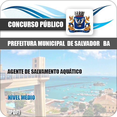 Apostila Pref Salvador BA 2019 Agente de Salvamento Aquático
