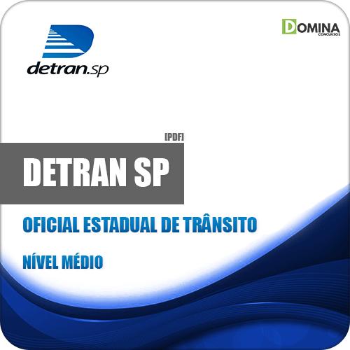 Apostila DETRAN SP 2019 Oficial Estadual de Trânsito