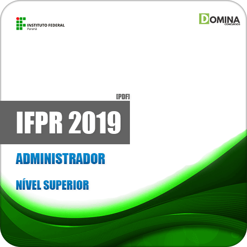 Apostila Concurso IFPR 2019 Administrador