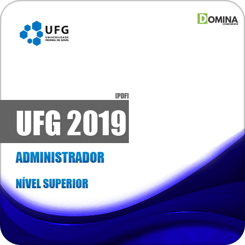 Apostila Concurso Público UFG 2019 Administrador