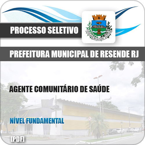 Apostila Seletivo Resende RJ 2019 Agente Comunitário de Saúde