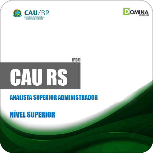Apostila Concurso CAU RS 2019 Analista Superior Administrador