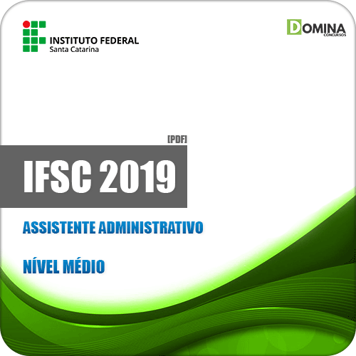 Apostila Concurso IFSC 2019 Assistente Administrativo