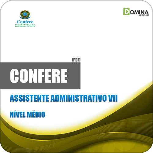 Apostila CONFERE RJ 2019 Assistente Administrativo VII