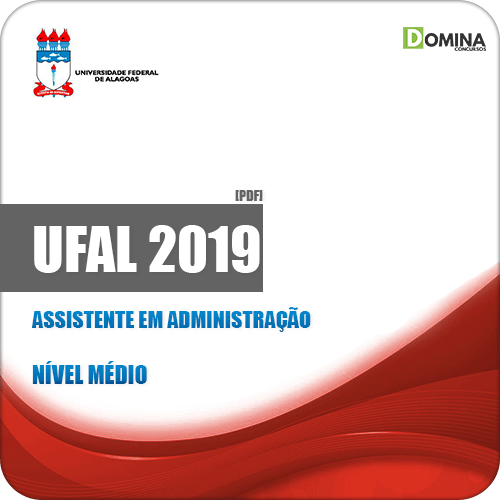 Apostila Concurso UFAL 2019 Assistente em Administração
