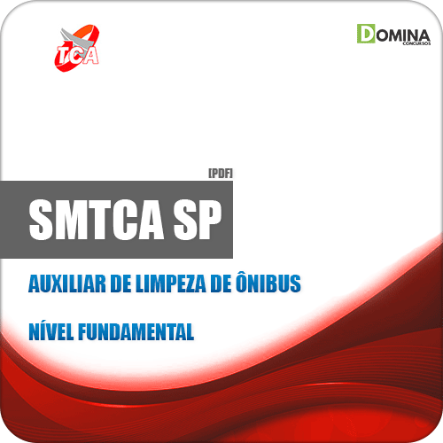 Apostila Concurso SMTCA SP 2019 Auxiliar de Limpeza de Ônibus