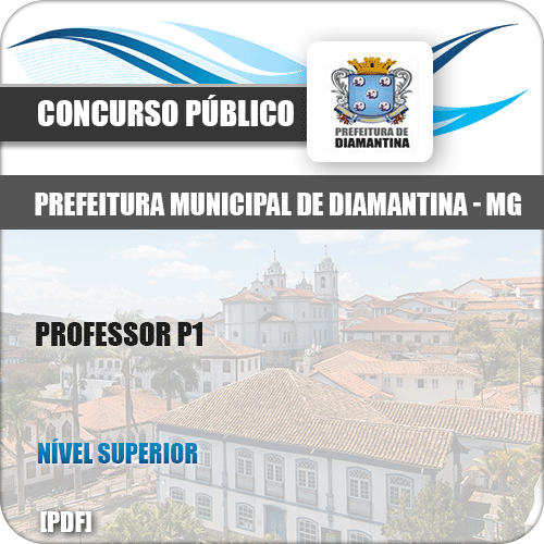 Apostila Concurso Pref Diamantina MG 2019 Professor P1