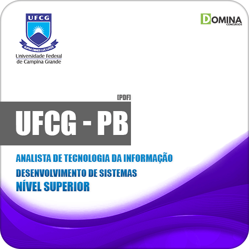 Apostila UFCG PB 2019 Analista TI Desenvolvimento Sistemas