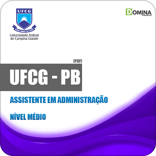Apostila Concurso UFCG PB 2019 Assistente em Administração