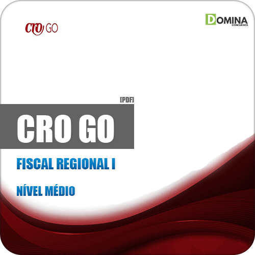 Apostila Concurso CRO GO 2019 Fiscal Regional I