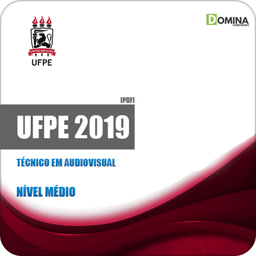 Apostila Concurso UFPE 2019 Técnico em Audiovisual