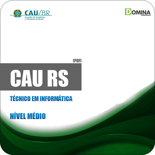 Apostila Concurso CAU RS 2019 Técnico em Informática