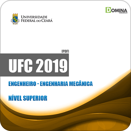 Apostila Concurso UFC 2019 Engenheiro Engenharia Mecânica
