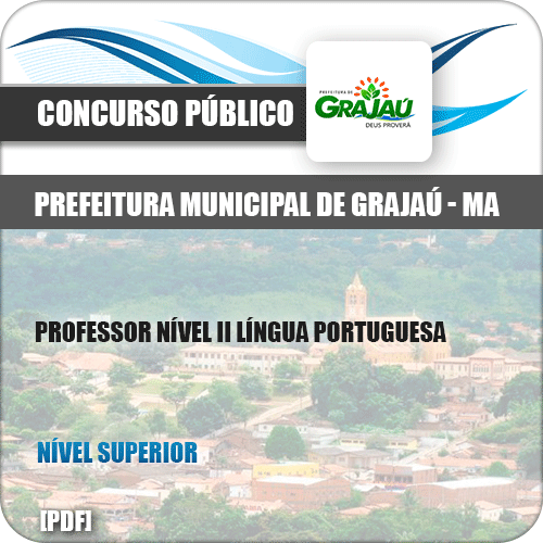 Apostila Pref Grajaú MA 2019 Prof Nível II Língua Portuguesa
