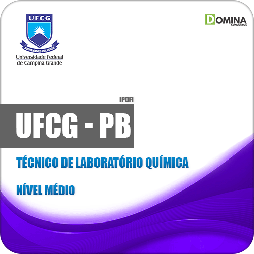 Apostila Concurso UFCG PB 2019 Técnico de Laboratório Química