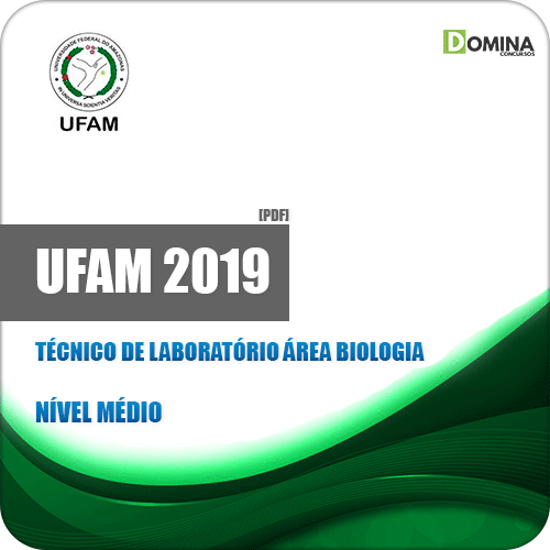 Apostila UFAM 2019 Técnico de Laboratório Área Biologia