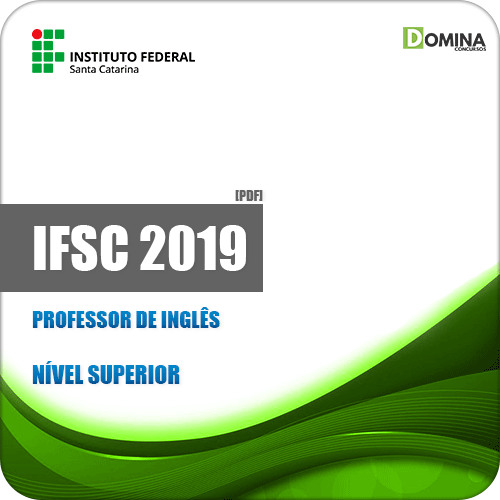 Apostila Concurso IFSC 2019 Professor de Inglês