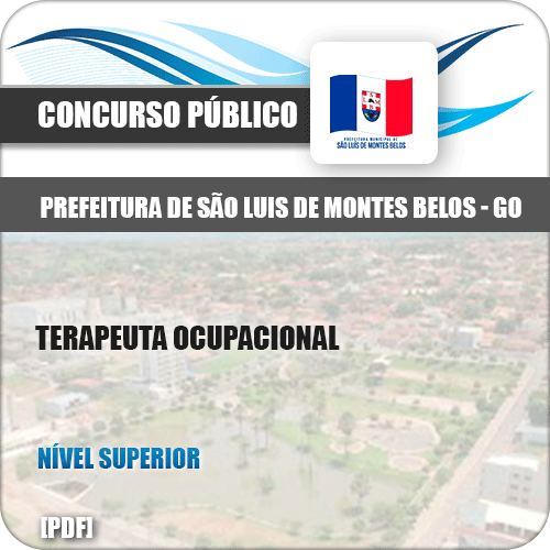 Apostila São Luis Montes Belos GO 2019 Terapeuta Ocupacional