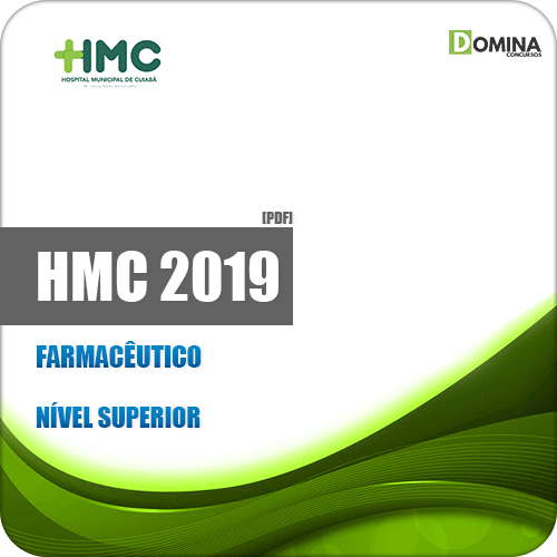 Apostila Concurso HMC Cuiabá MT 2019 Farmacêutico