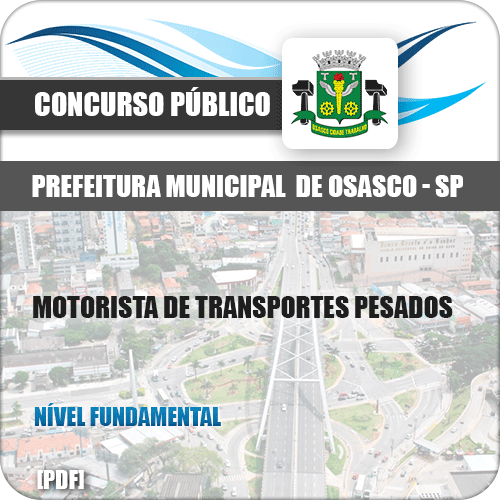 Apostila Pref Osasco SP 2019 Motorista de Transportes Pesados