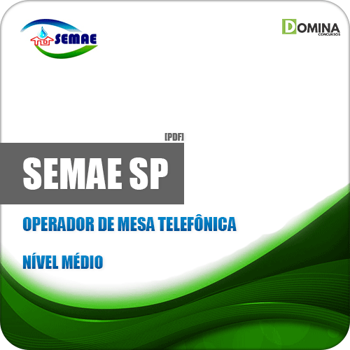 Apostila SEMAE de Piracicaba SP 2019 Operador Mesa Telefônica