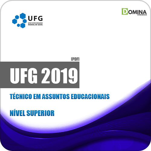Apostila Concurso UFG 2019 Técnico em Assuntos Educacionais