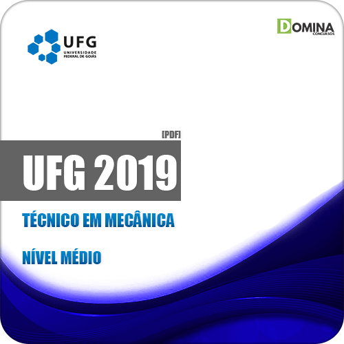 Apostila Concurso Público UFG 2019 Técnico em Mecânica