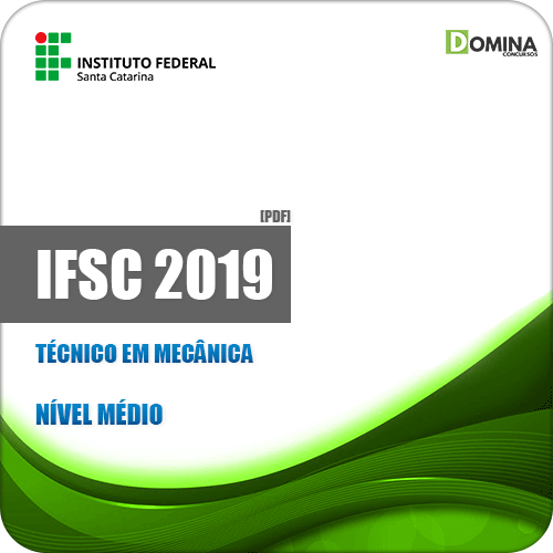 Apostila Concurso IFSC 2019 Técnico em Mecânica