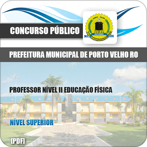 Apostila Pref Porto Velho RO 2019 Prof Nível II Educação Física