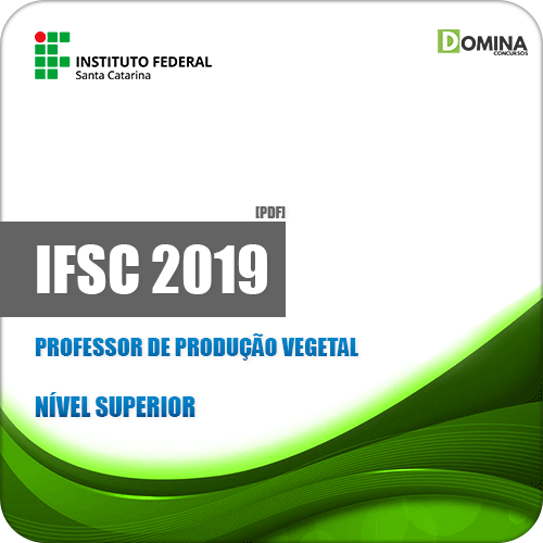 Apostila Concurso IFSC 2019 Professor de Produção Vegetal