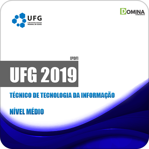 Apostila UFG 2019 Técnico de Tecnologia da Informação