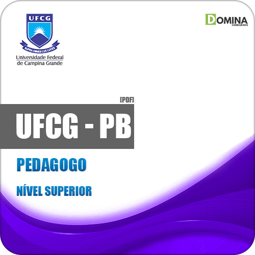 Apostila Concurso Público UFCG PB 2019 Pedagogo