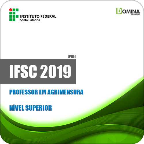 Apostila Concurso IFSC 2019 Professor em Agrimensura