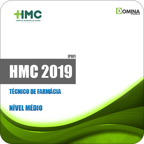 Apostila HMC Cuiabá MT 2019 Técnico de Farmácia