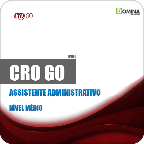 Apostila Concurso CRO GO 2019 Assistente Administrativo