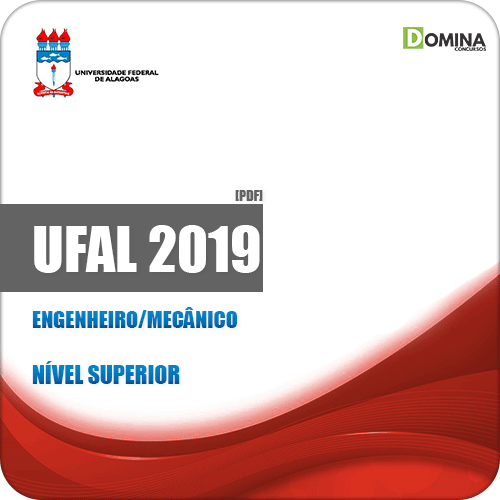 Apostila Concurso Público UFAL 2019 Engenheiro Mecânico