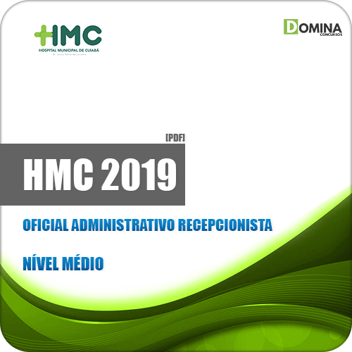 Apostila HMC Cuiabá MT 2019 Oficial Adm Recepcionista