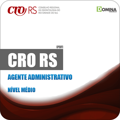 Apostila Concurso Público CRO RS 2019 Agente Administrativo
