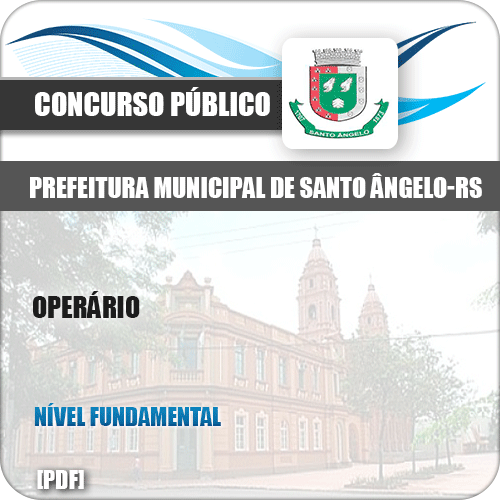 Apostila Prefeitura de Santo Ângelo RS 2019 Operário