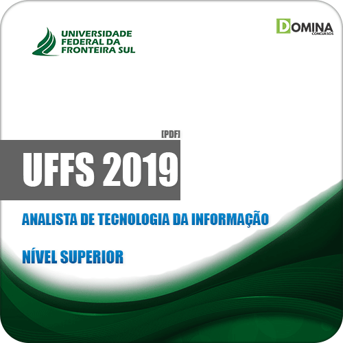 Apostila UFFS 2019 Analista de Tecnologia da Informação