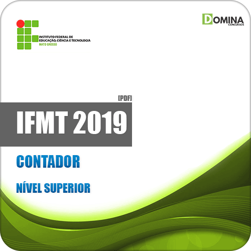 Apostila Concurso Público IFMT 2019 Contador