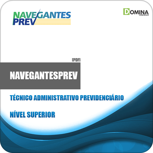 Apostila NavegantesPrev SC 2019 Técnico Administrativo Previdenciário