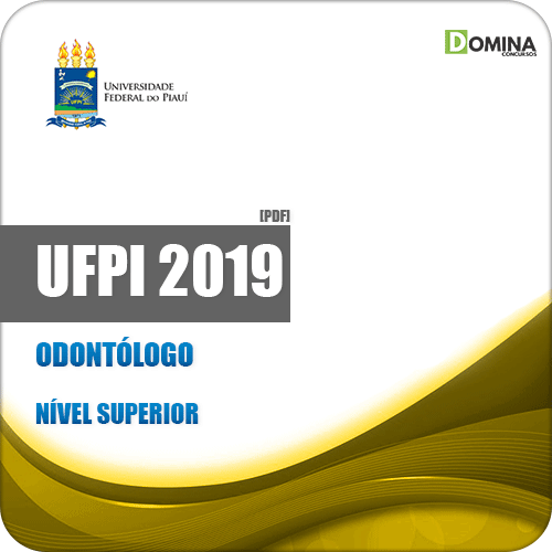Apostila Concurso Público UFPI 2019 Odontólogo